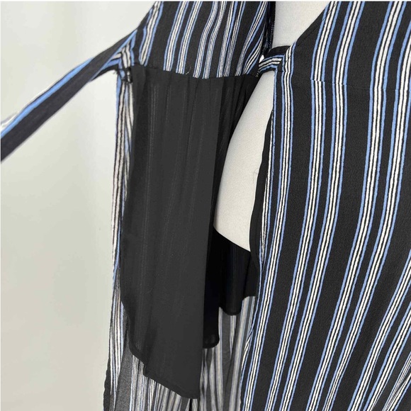 Aritzia Wilfred Free Midi Wrapped Dress - Picture 3 of 5